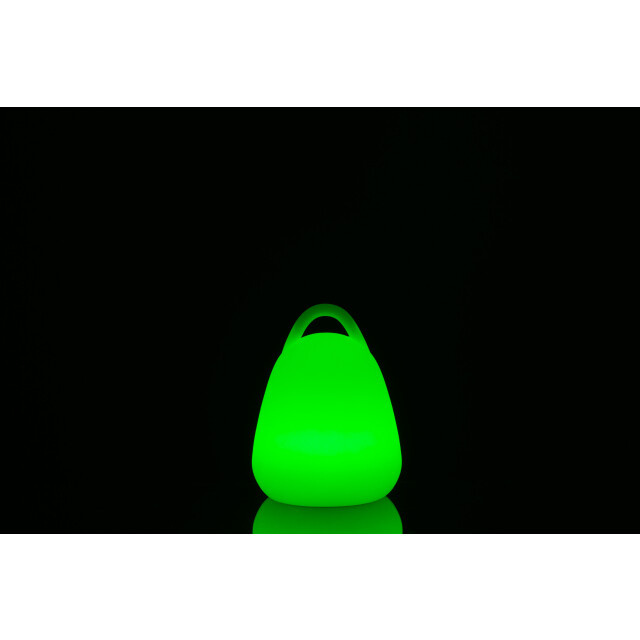 J-Line tafellamp met handvat buiten led plastiek mix 19x19x24cm 2999213 large