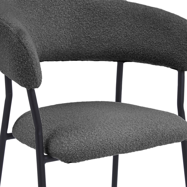 Multifurn 2x eetkamerstoel ava bouclé (set van 2) 2878687 large