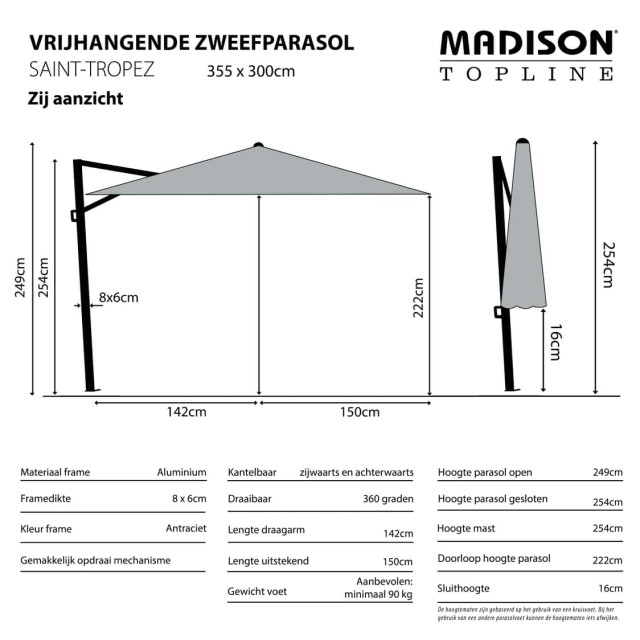 Madison parasol saint-tropez safier blue 355x300 - 2059967 large