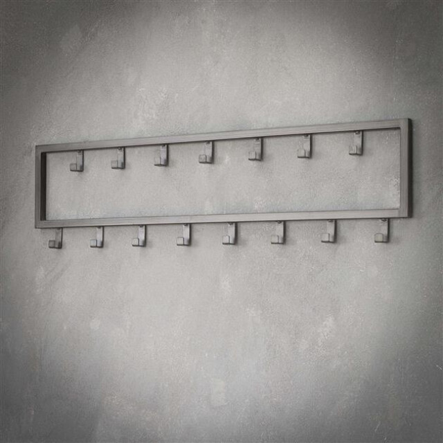 Hoyz Hoyz kapstok industrieel met 15 haken - wandkapstok 80cm 2061525 large