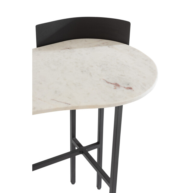 J-Line console marmer/ijzer wit/ 110x60x90cm 3000296 large