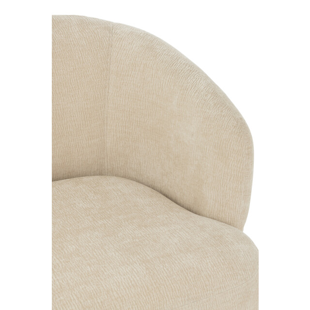 J-Line loungestoel mars populierenhout/schuim 84x82x76cm 3002372 large