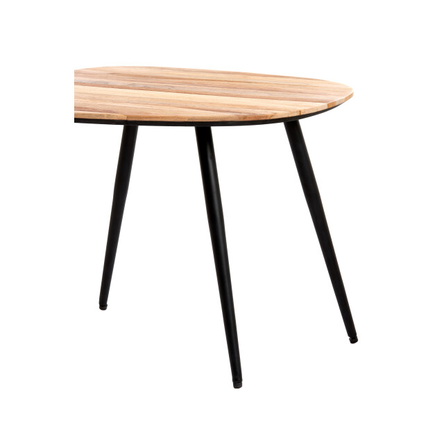 Light & Living salontafel s/3 max 62x42x38 cm viejo hout naturel+zwart 2882803 large