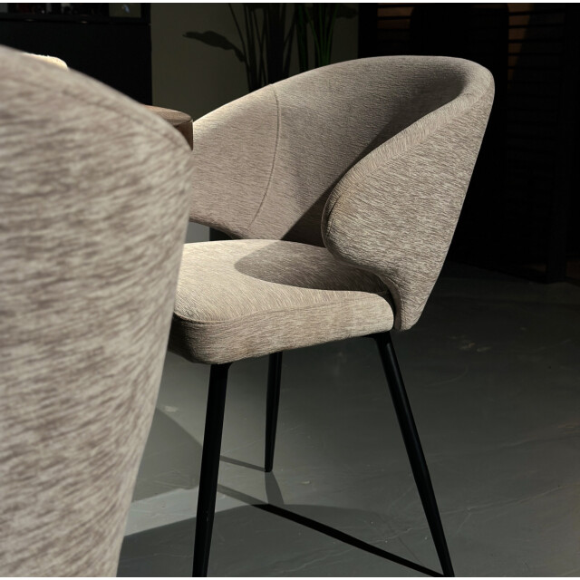 Multifurn 2x eetkamerstoel pete stof (set van 2) 2830869 large