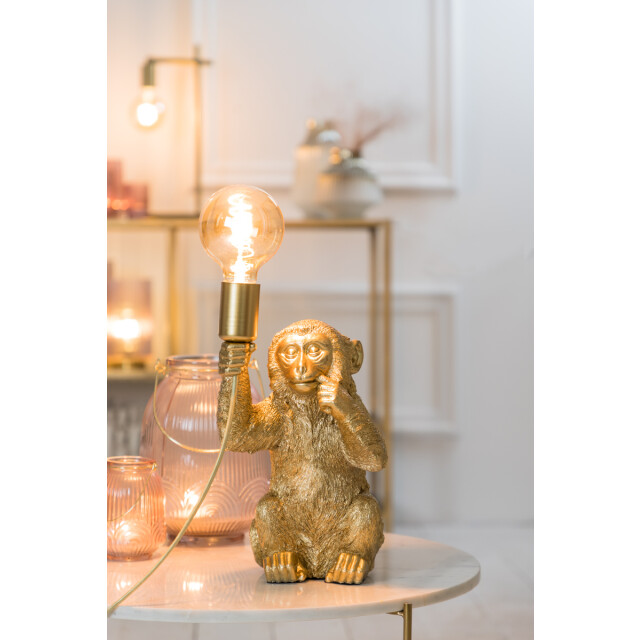 Light & Living tafellamp monkey 20x19.5x34cm - 2406821 large