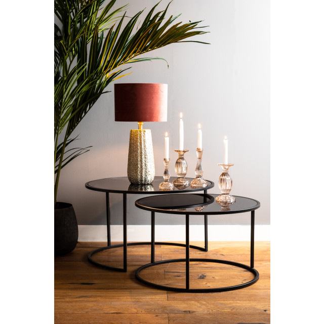 Light & Living salontafel duarte Ø75x44cm - set van 2 2394317 large