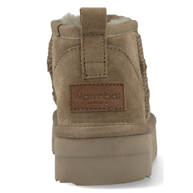 Warmbat Pantoffels durack plateau drc371032 moss DRC371032 large
