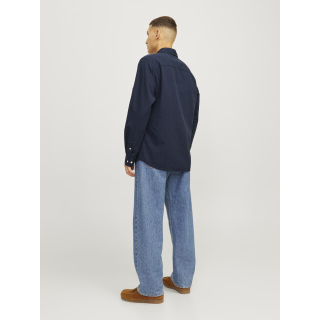 Jack & Jones Linen blend 12248579-NVY-XL large