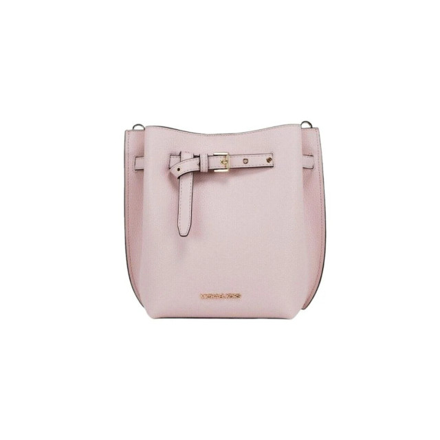 Michael Kors Emilia bucket messenger handtas Michael Kors Roze Emilia Bucket Messenger Handtas large