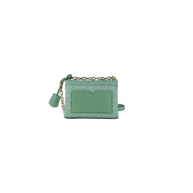 Michael Kors Cece small crossbody tas Michael Kors Groen Cece Small Crossbody Tas large