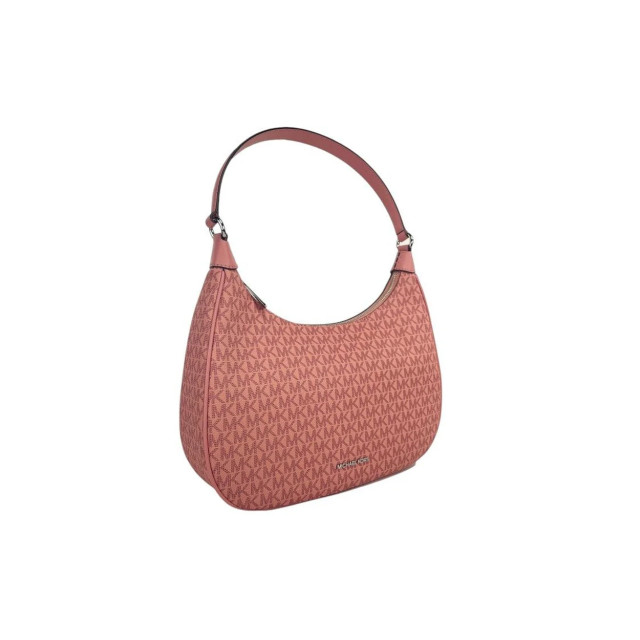 Michael Kors Cora large schoudertas Michael Kors Roze Cora Large Schoudertas large