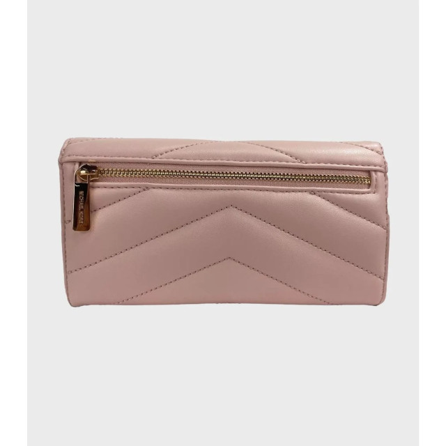 Michael Kors Portemonnee Michael Kors Roze Portemonnee large