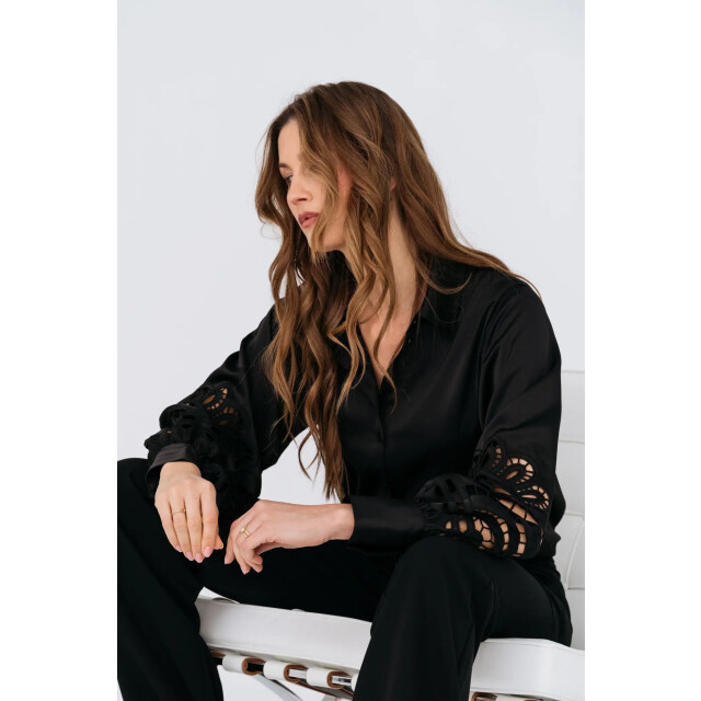 MAICAZZ Blouse lilo wi24.20.303 black WI24.20.303 large