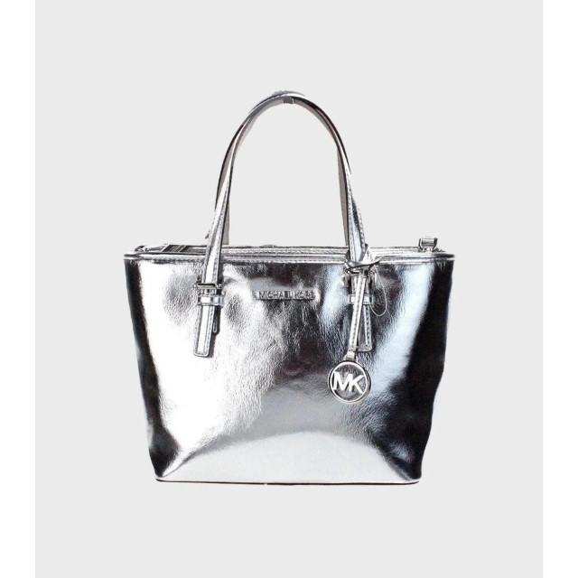 Michael Kors Jet set xs handtas Michael Kors Jet Set Zilver XS Handtas large