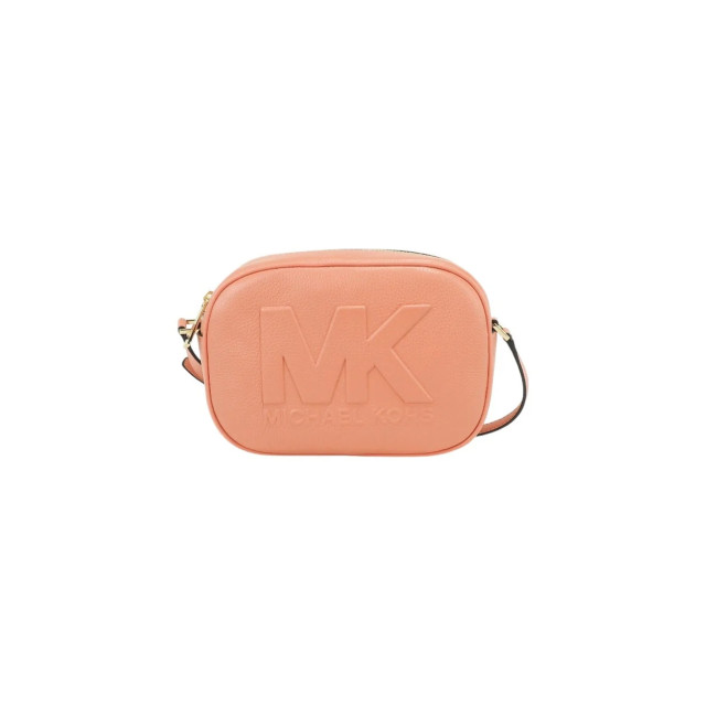 Michael Kors Jet set travel medium crossbody tas Michael Kors Roze Jet Set Travel Medium Crossbody Tas large