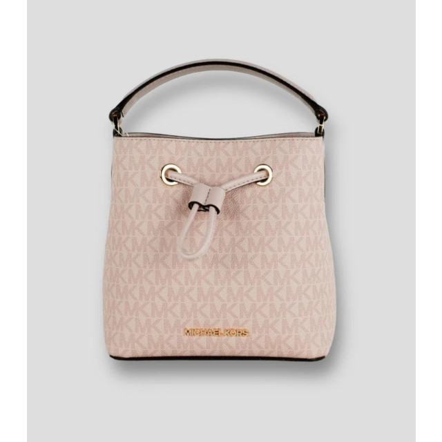 Michael Kors Suri signature crossbody tas / handtas Michael Kors Suri Signature Roze Crossbody Tas / Handtas large