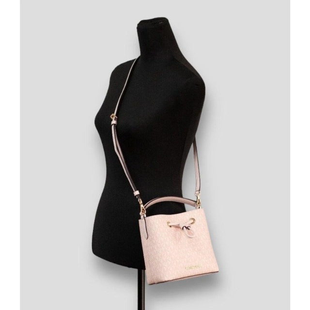 Michael Kors Suri signature crossbody tas / handtas Michael Kors Suri Signature Roze Crossbody Tas / Handtas large