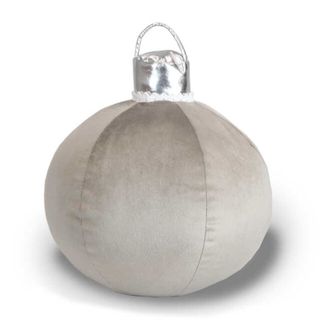 Unique Living kussen xmas ball 25cm Ø chateau grey 2069969 large