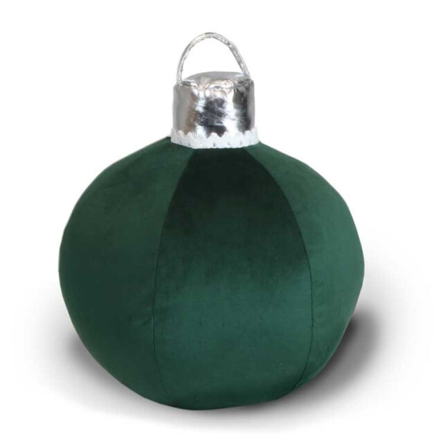 Unique Living kussen xmas ball 25cm Ø dark green 2069970 large