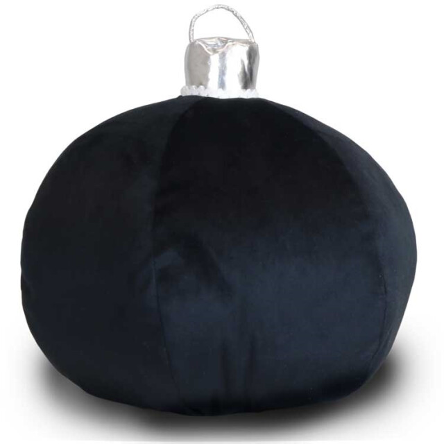 Unique Living kussen xmas ball 40cm Ø black 2069973 large