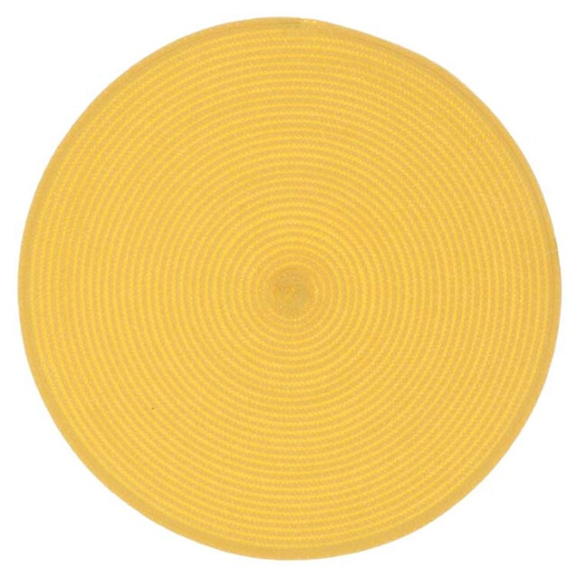 Unique Living placemat daisy rond rotan - Ø 38cm 3004132 large