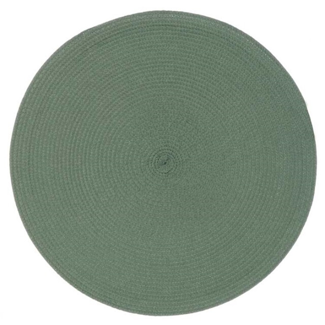 Unique Living placemat daisy rond rotan donker Ø 38cm 3004133 large