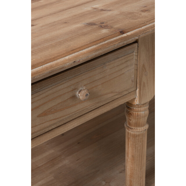 J-Line console 6 laden hout 131x70x95cm 3003500 large
