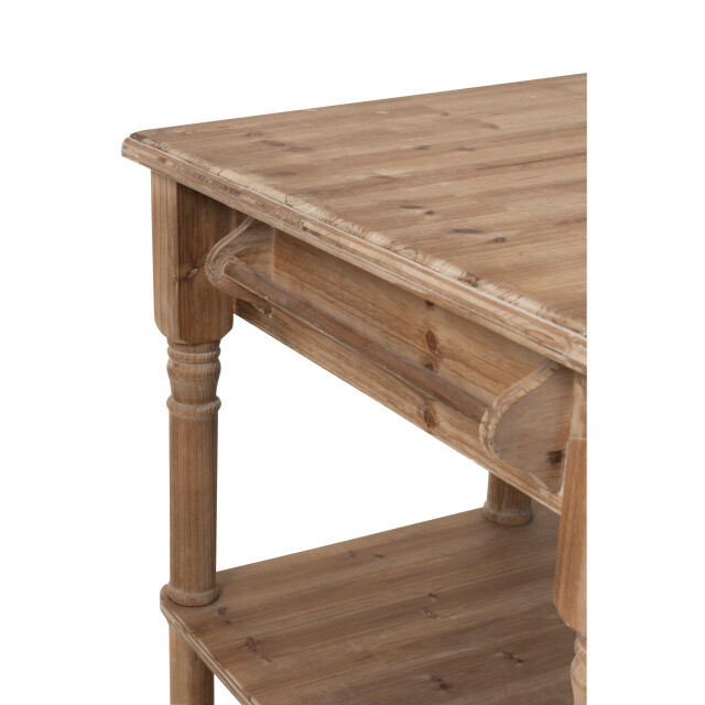 J-Line console 6 laden hout 131x70x95cm 3003500 large