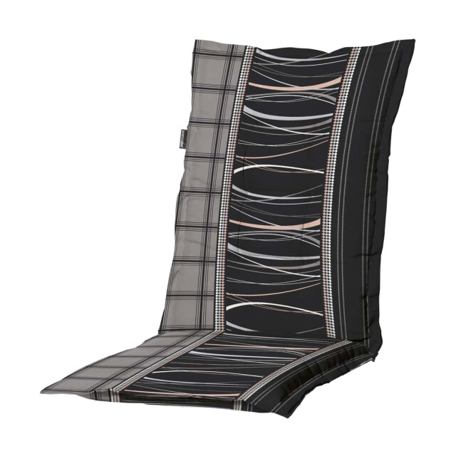 Madison tuinkussens lage rug lines grey 105x50 - 2059801 large