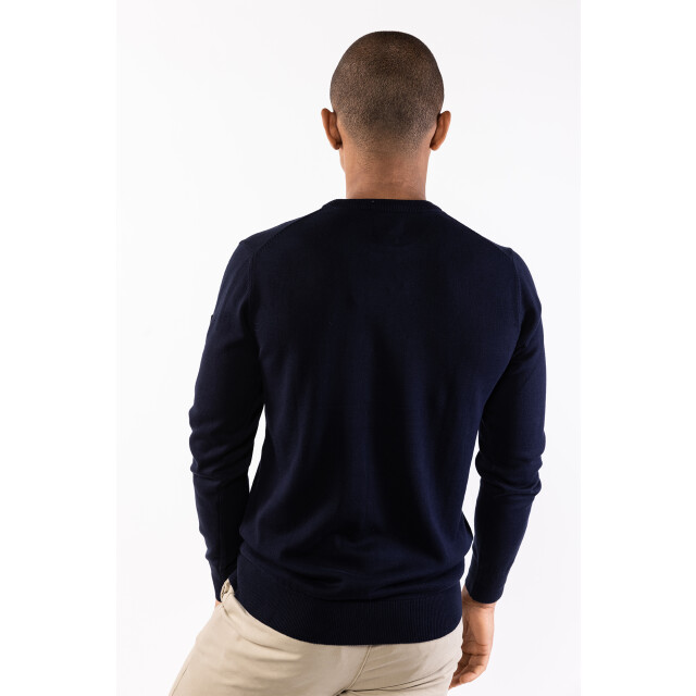 PRESLY & SUN Will r-neck knitted pullover PS-WILL-NVY-XXL large