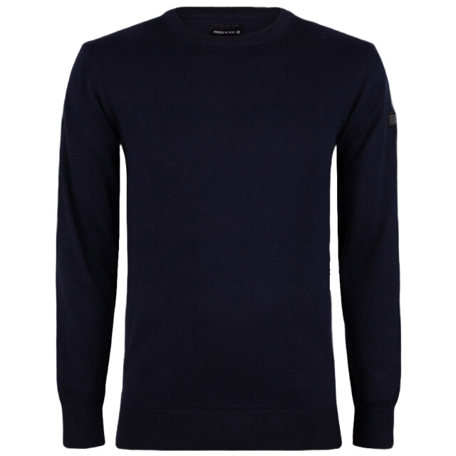 PRESLY & SUN Will r-neck knitted pullover PS-WILL-NVY-XXL large