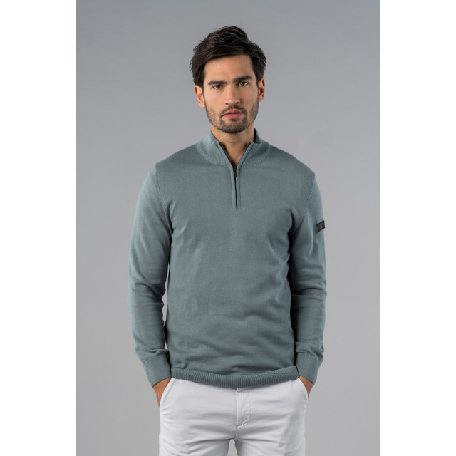 PRESLY & SUN Lewis zip knitted pullover PS-LEWIS-BLG-3XL large