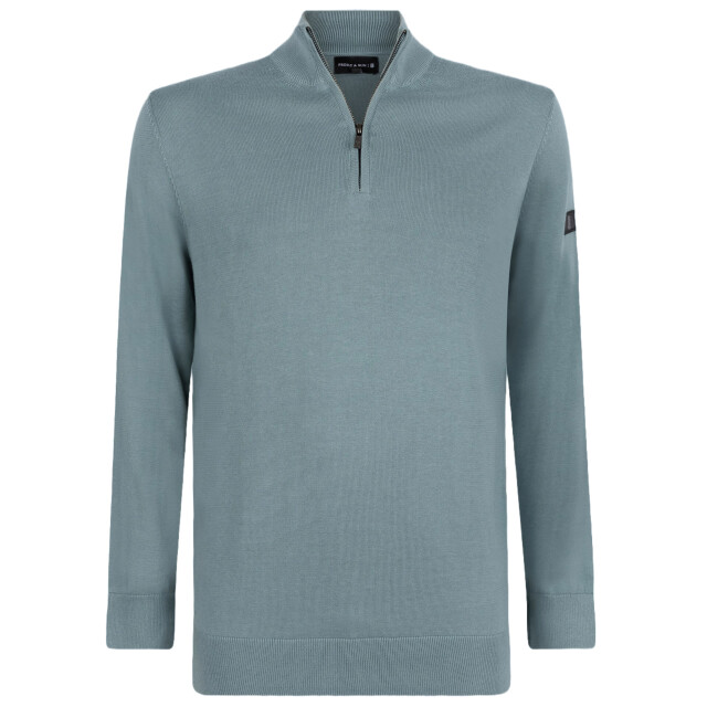 PRESLY & SUN Lewis zip knitted pullover PS-LEWIS-BLG-3XL large