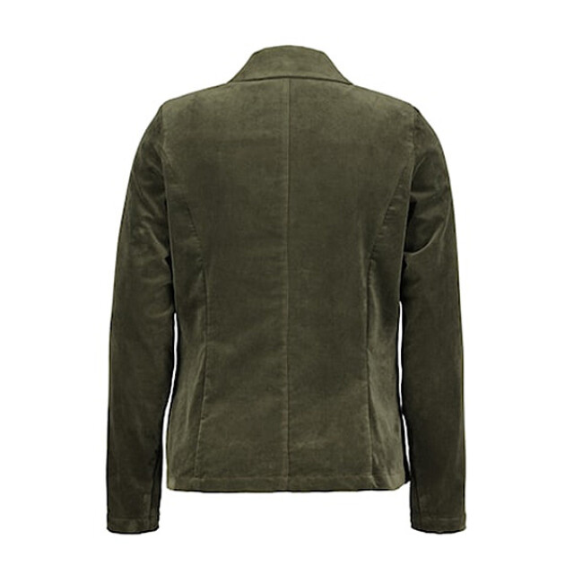 Red Button Blazer srb4394 babs velvet army green SRB4394 Babs velvet - Army Green large