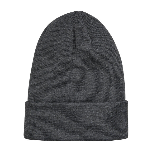 Urban Classics Lange muts met imitatieleren patch UTTN533_charcoal large
