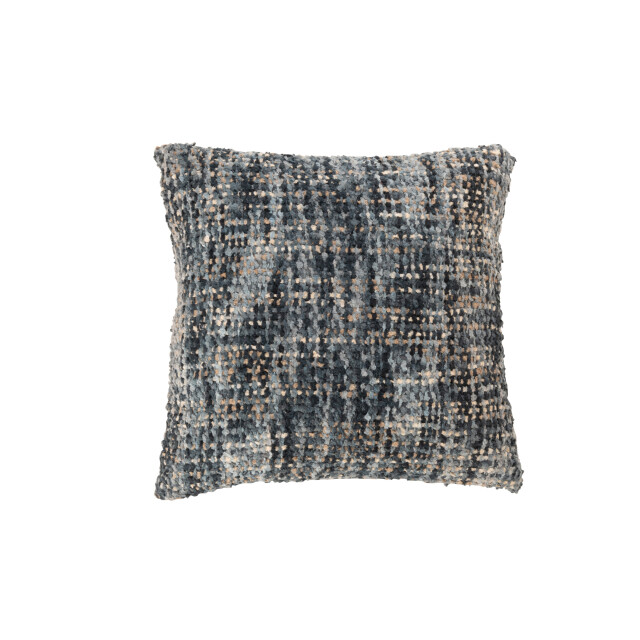 J-Line kussen tweed acryl katoen /wit 45x45x12cm 3002534 large