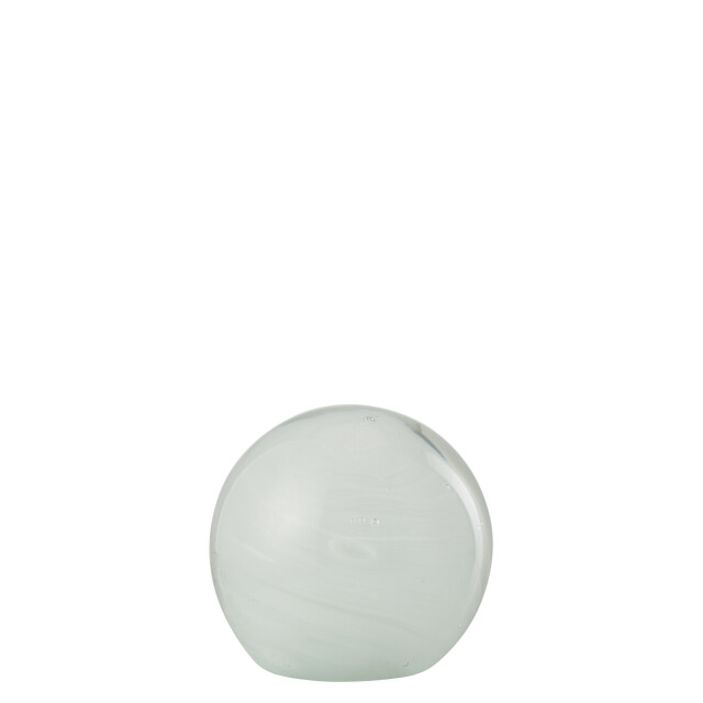 J-Line presse-papier twister rond glas medium 13x13x13.5cm 3009975 large