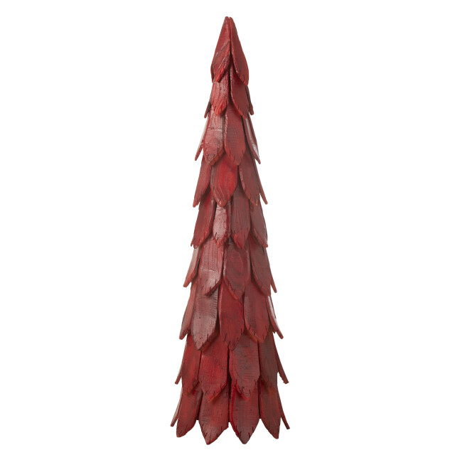J-Line kerstboom stukken hout large 37x37x120cm 3009555 large