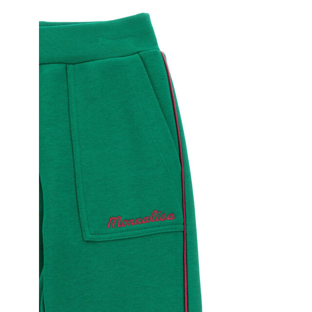 Monnalisa Pantaloni con profili fel felpa cotone ferma unita 19B414-2097-0026 large