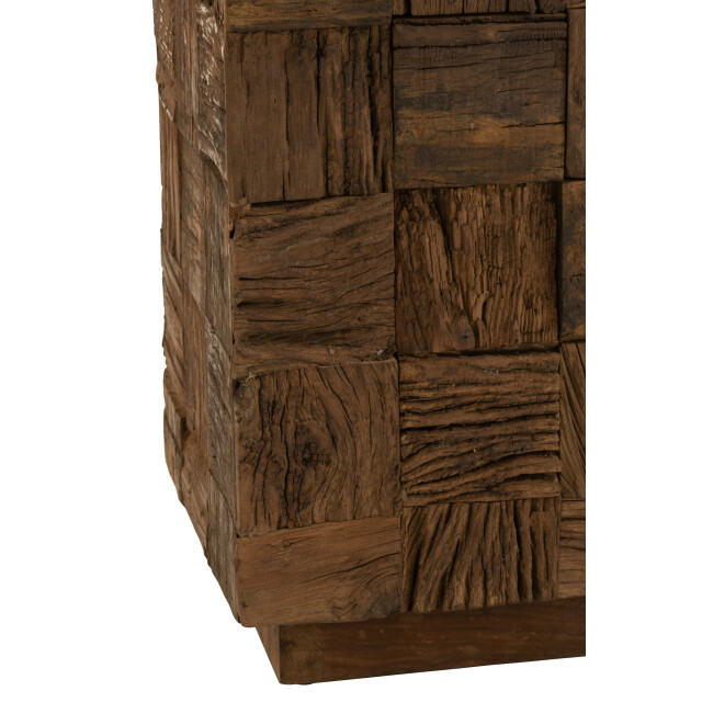 J-Line sokkel hout large 30x30x105cm 3009224 large