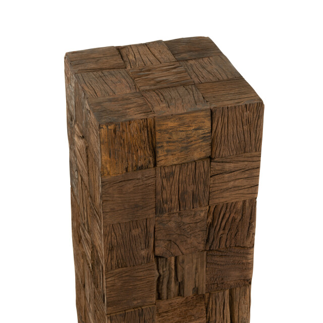 J-Line sokkel hout large 30x30x105cm 3009224 large