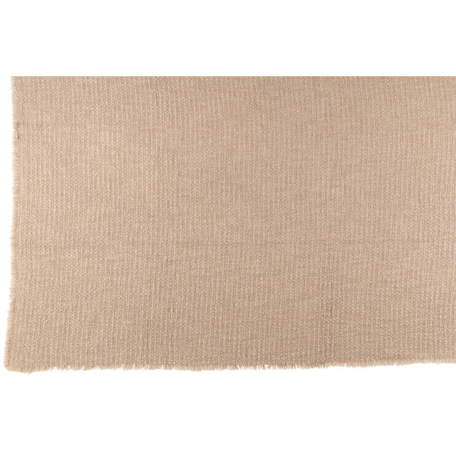 J-Line plaid gerafelde randen katoen/polyester 180x130x1cm 3002507 large