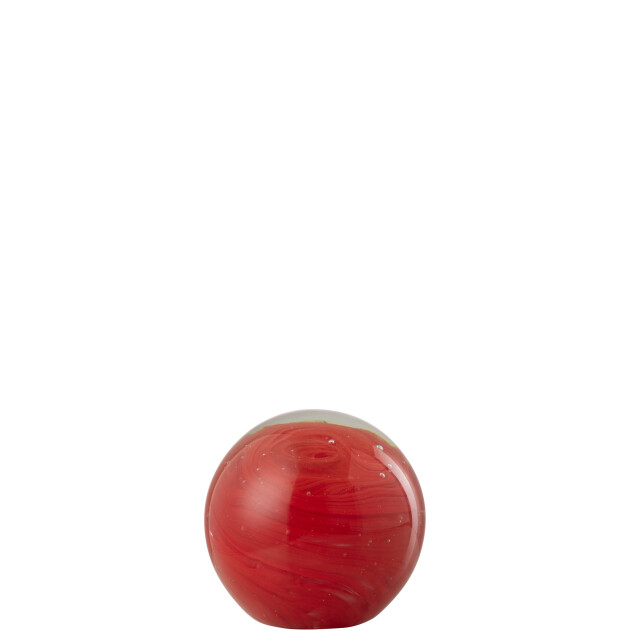 J-Line presse-papier twister rond glas small 11x11x11cm 3009965 large