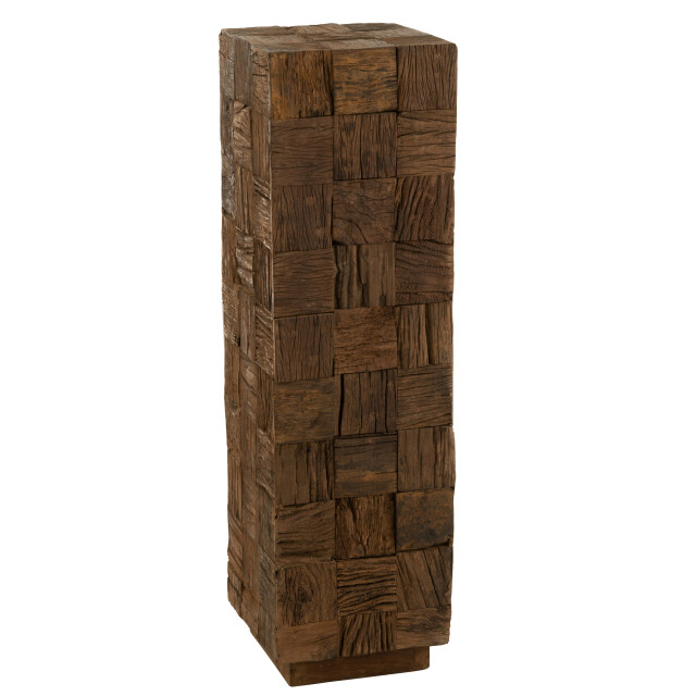 J-Line sokkel hout large 30x30x105cm 3009224 large