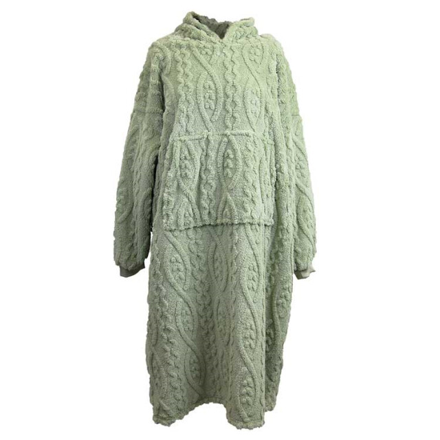Unique Living hoodie pleun tea green -78x120cm 3004716 large