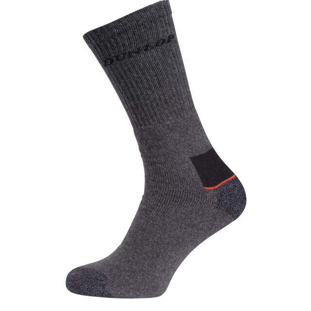 Dunlop Heren werksokken 3-pack DLP-ZCM1042-GREY-41 large