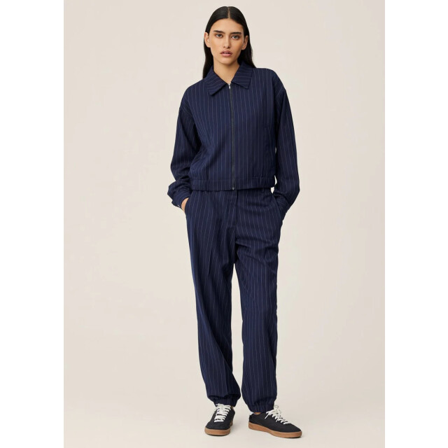 Moss Copenhagen Donker krijtstreep pantalon maelynn 8970458857800 large