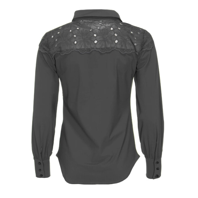 Mi Piace Travell blouse 202435-dark 202435-dark grey large