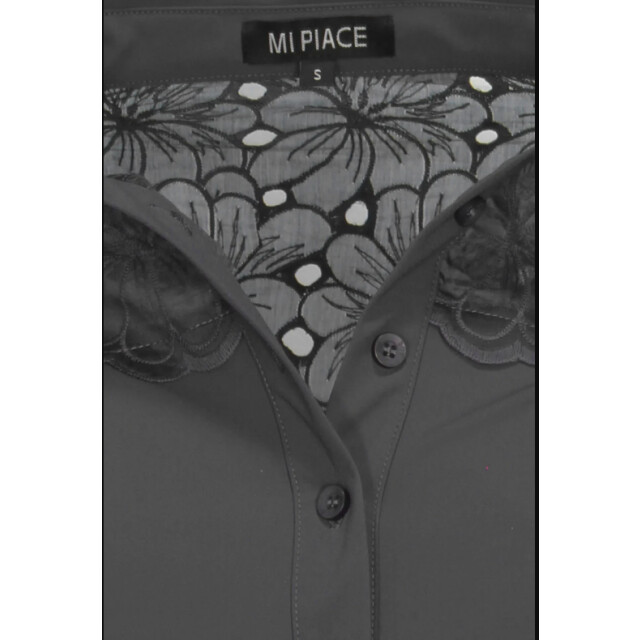 Mi Piace Travell blouse 202435-dark 202435-dark grey large