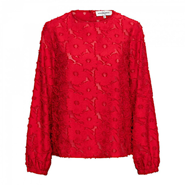 &Co Woman Top erin l-red Erin - L-Red large